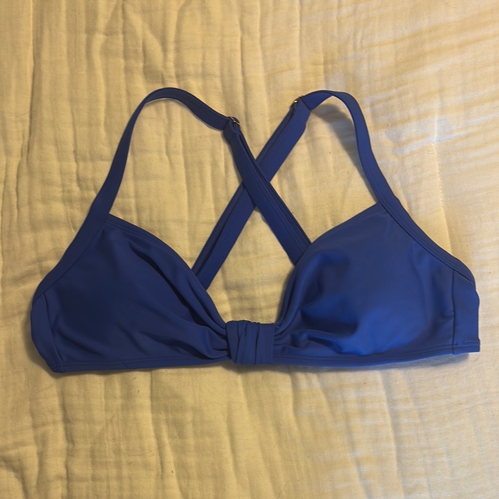 Blue Swim Top